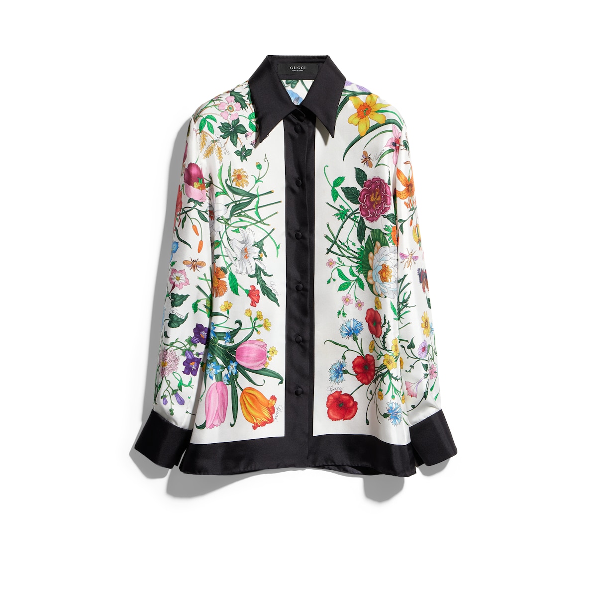 Printed Silk Shirt Printed Silk Shirt