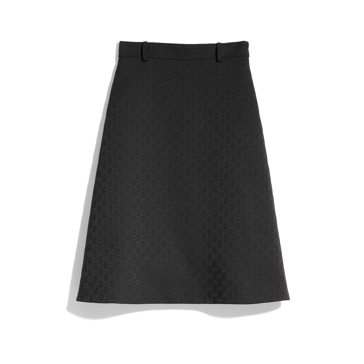 GG Cotton Blend Midi Skirt GG Cotton Blend Midi Skirt