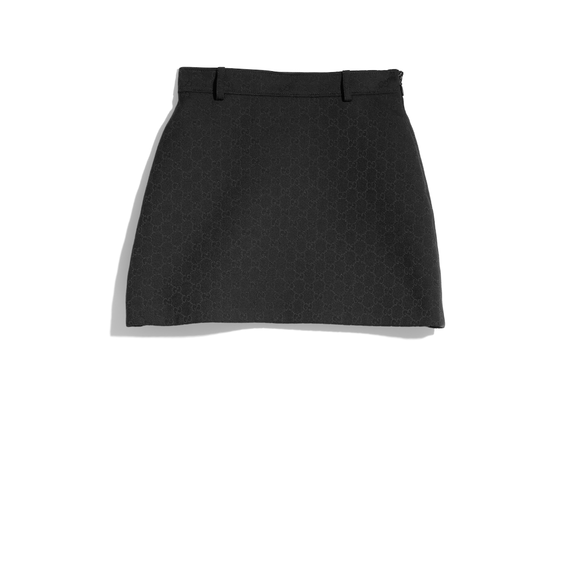 GG Cotton Blend Mini Skirt