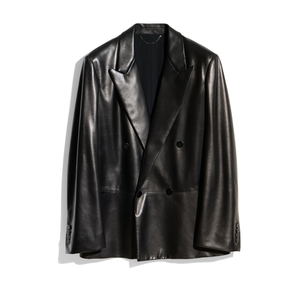 Soft Nappa Double-breasted Jacket Soft Nappa Double-breasted Jacket