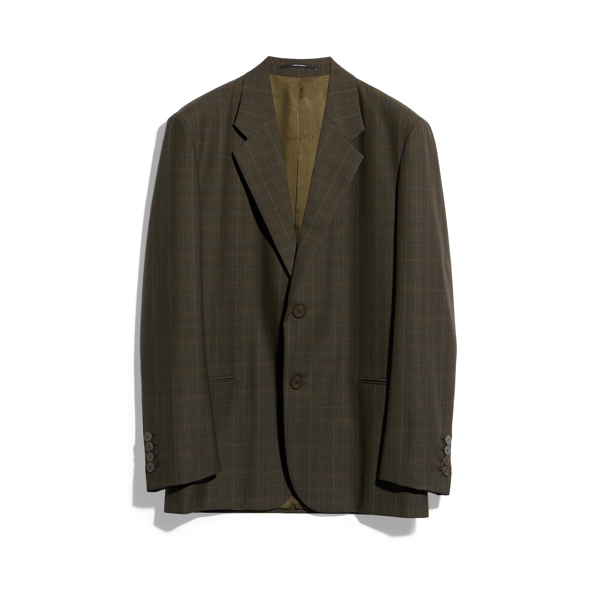 Gucci Prince Of Wales Wool Jacket