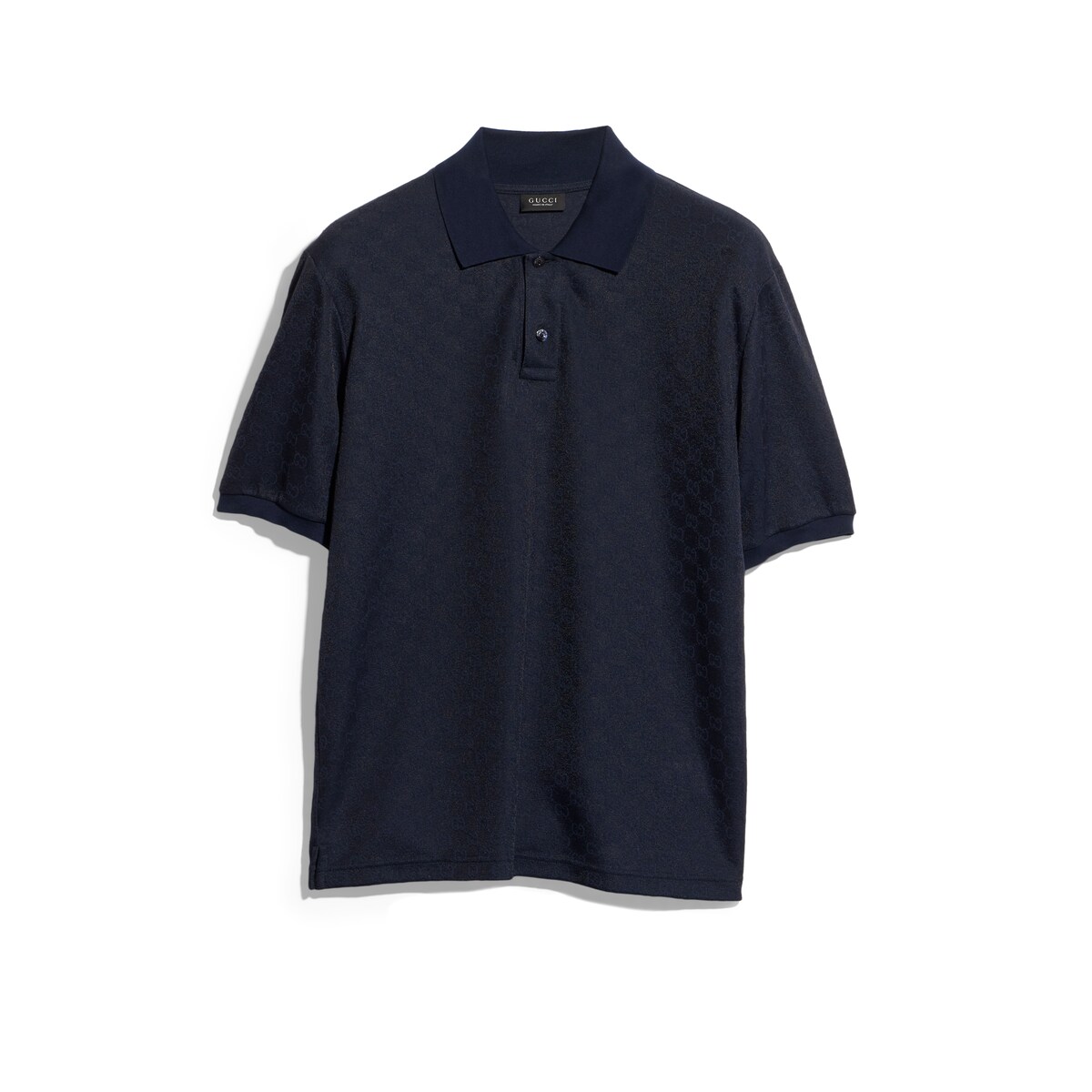 Gucci Lightweight GG Jersey Polo Shirt