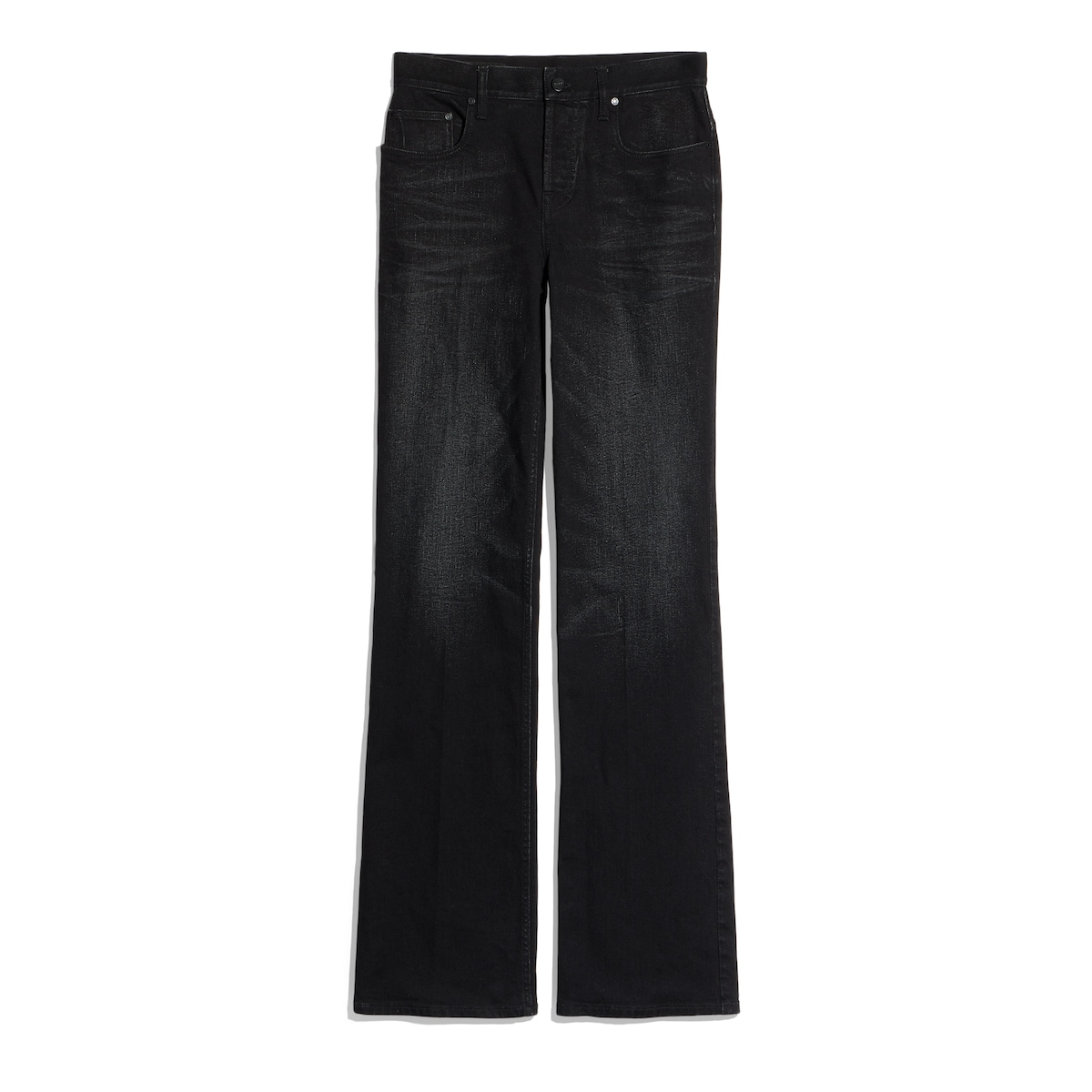 Flared Stretch Cotton Denim Pants Flared Stretch Cotton Denim Pants