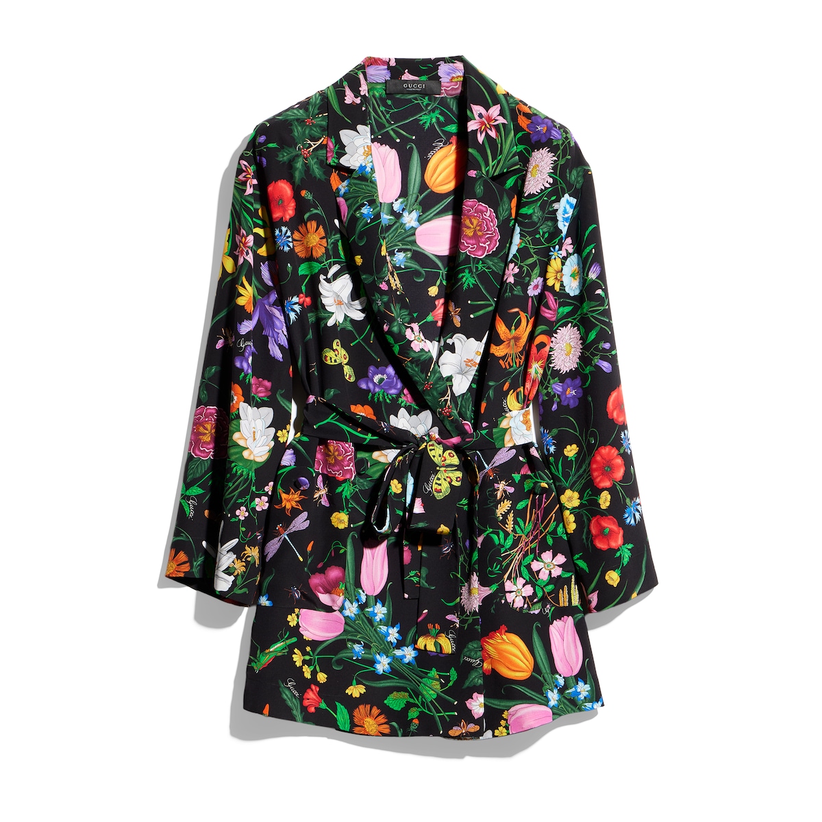 Gucci Printed Silk Shirt