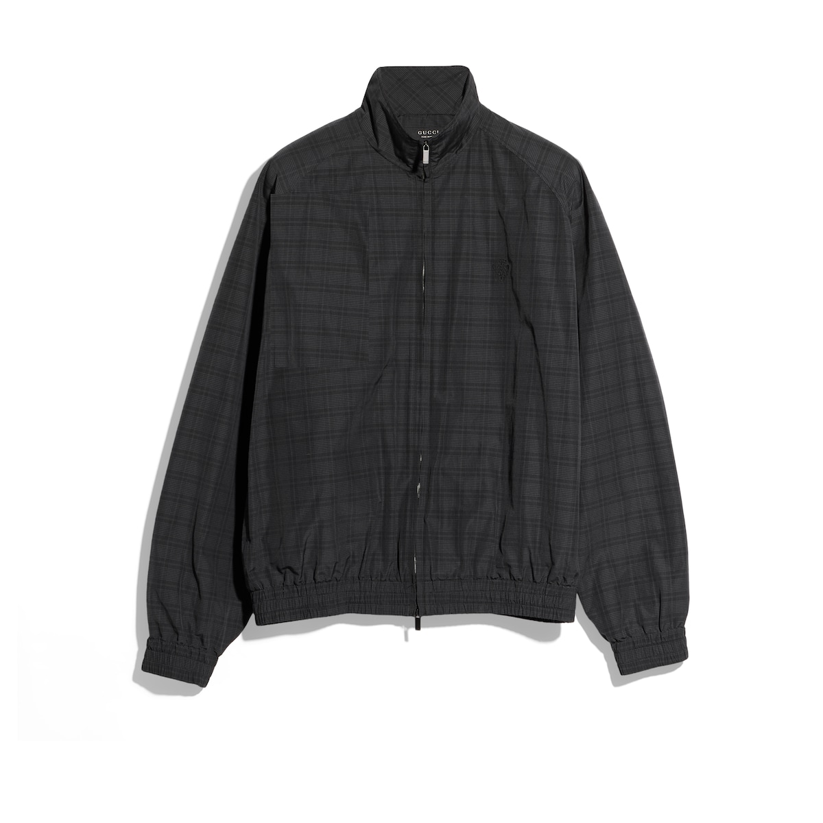 Gucci Prince Of Wales Nylon Zip Jacket