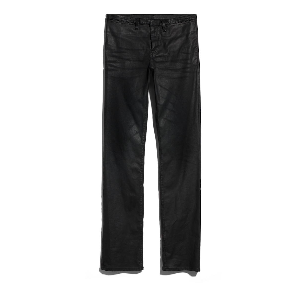 Gucci Coated Stretch Cotton Twill Denim Pants