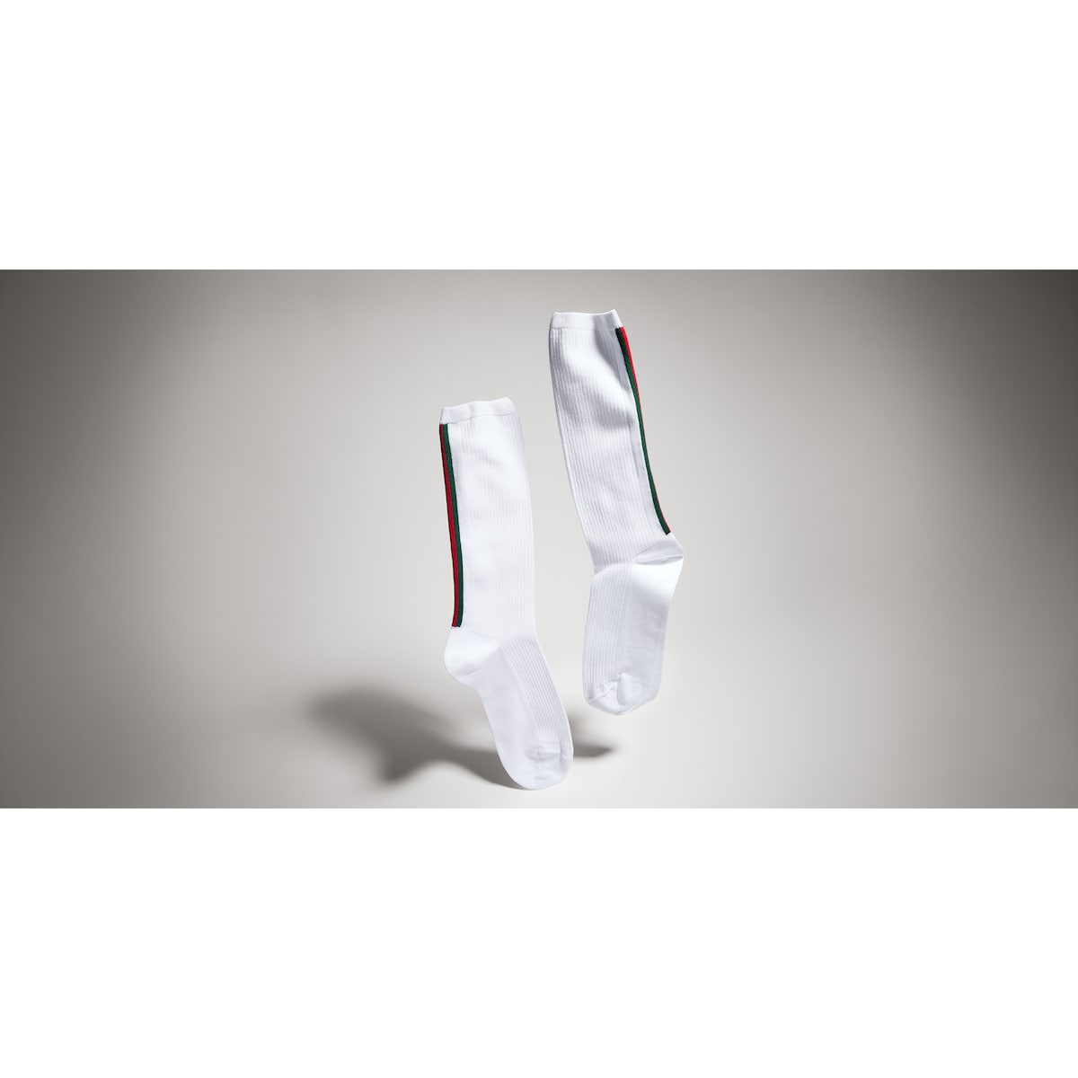 Gucci Cotton Socks With Web | Thumbnail 3