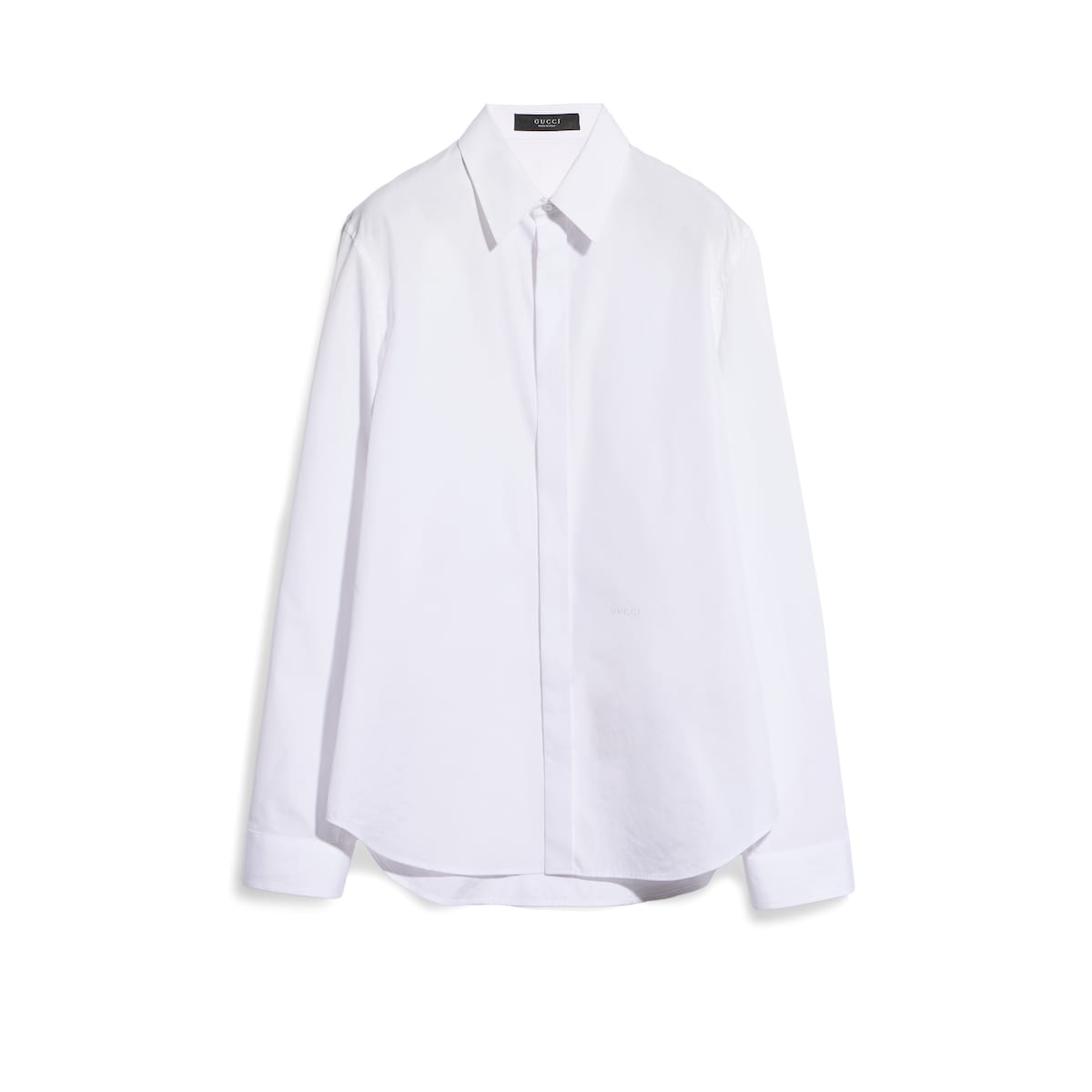 Piece Dyed Cotton Poplin Shirt