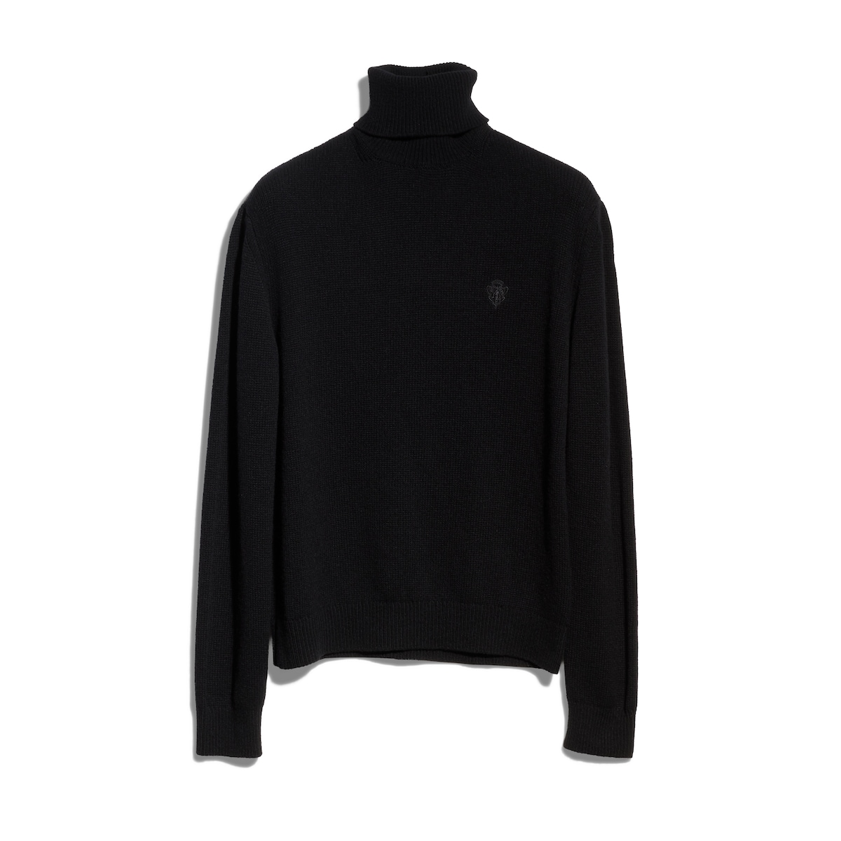 Gucci Knit Cashmere Turtleneck With Embroidery