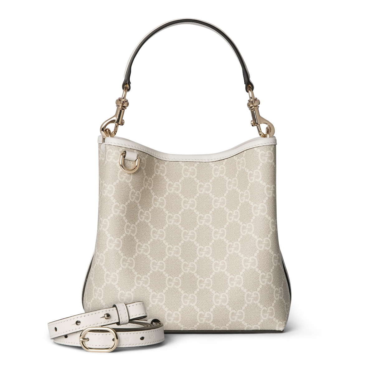 Gucci GG Emblem Small Bucket Bag