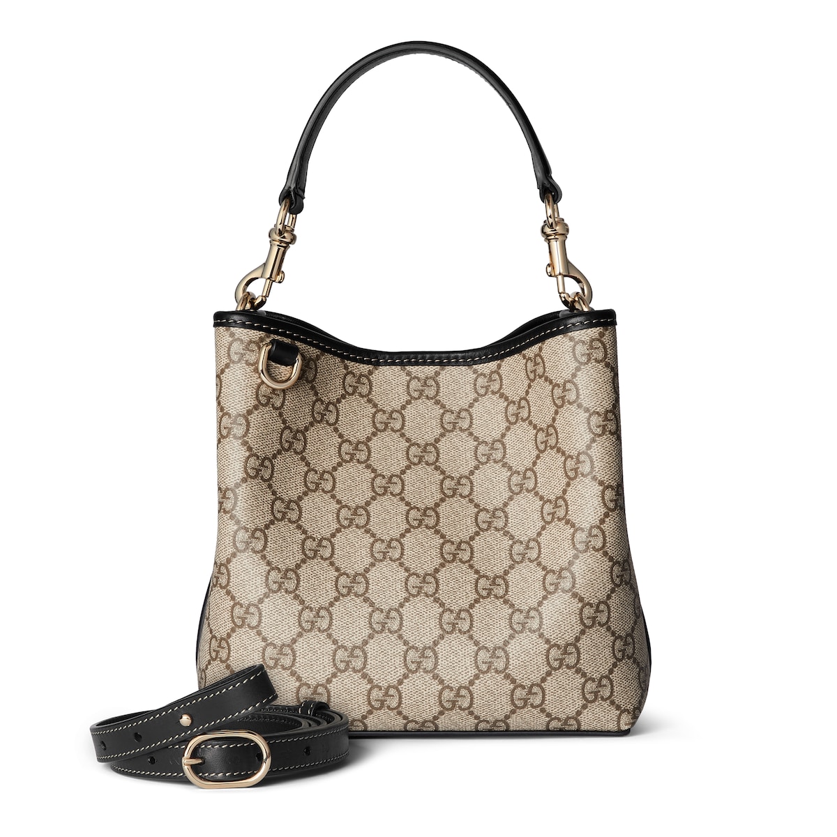 Gucci GG Emblem Small Bucket Bag