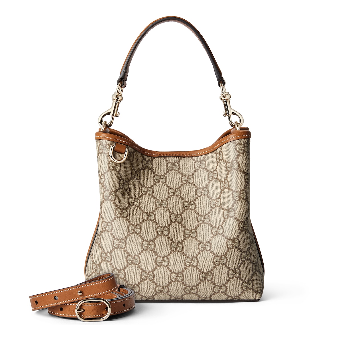 Gucci GG Emblem Small Bucket Bag
