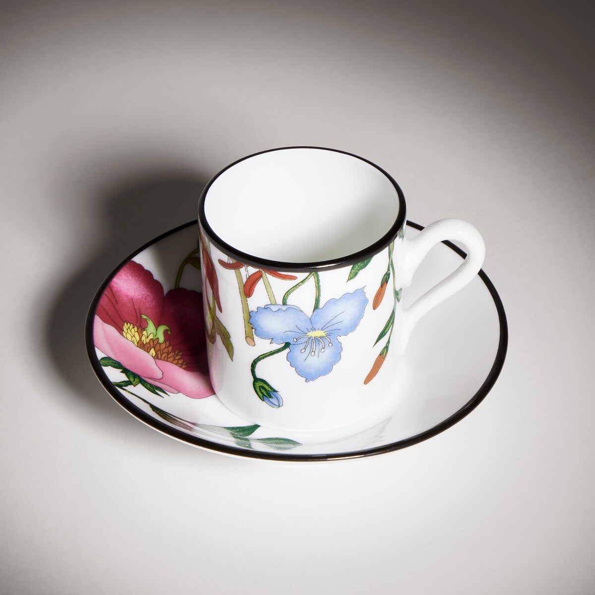 Gucci Flora Coffee Cup And Saucer, Set Of Two | Thumbnail 2
