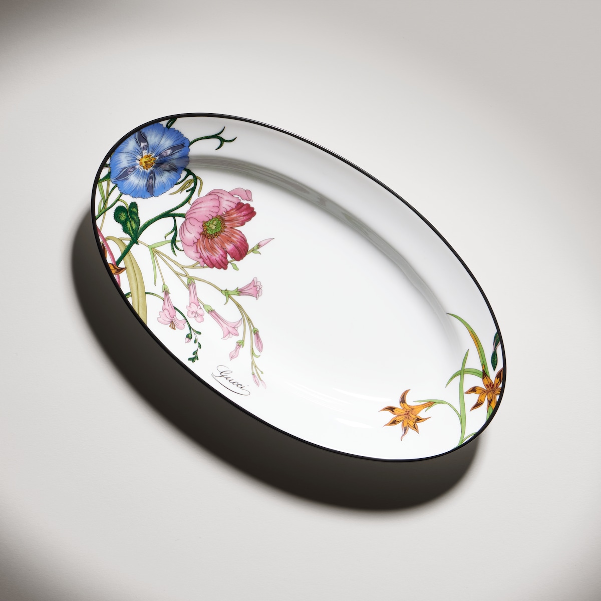 Gucci Flora Small Oval Tray | Thumbnail 2 Gucci Flora Small Oval Tray | Thumbnail 2