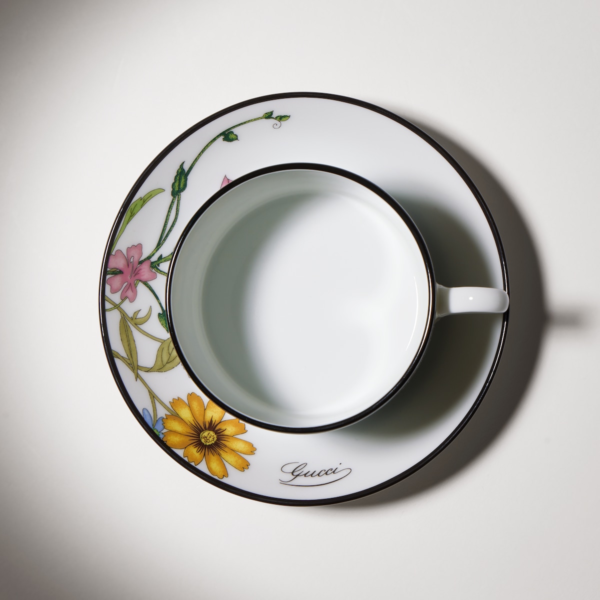 Gucci Flora Tea Cup And Saucer, Set Of Two | Thumbnail 3