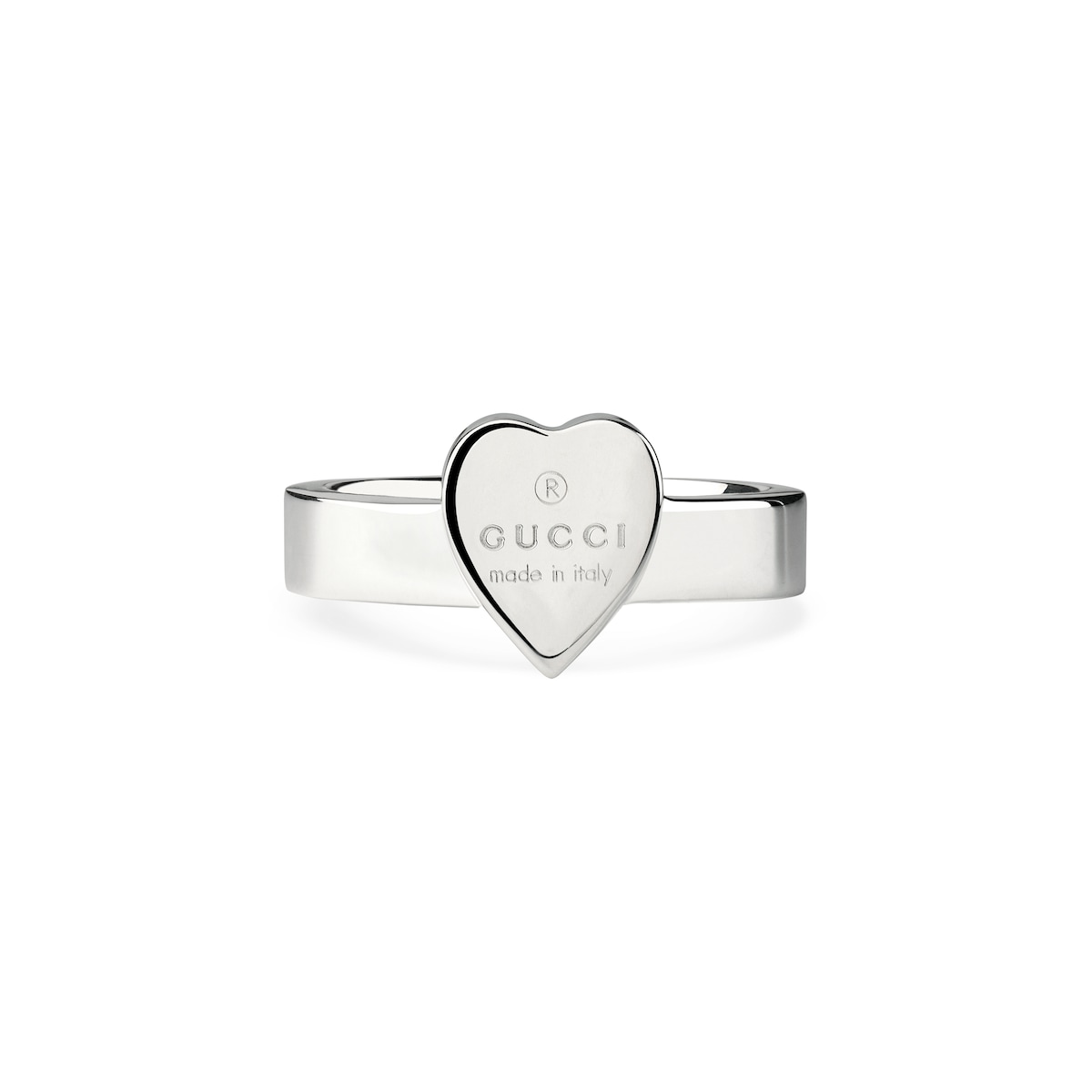 Trademark Ring With Heart Pendant Trademark Ring With Heart Pendant