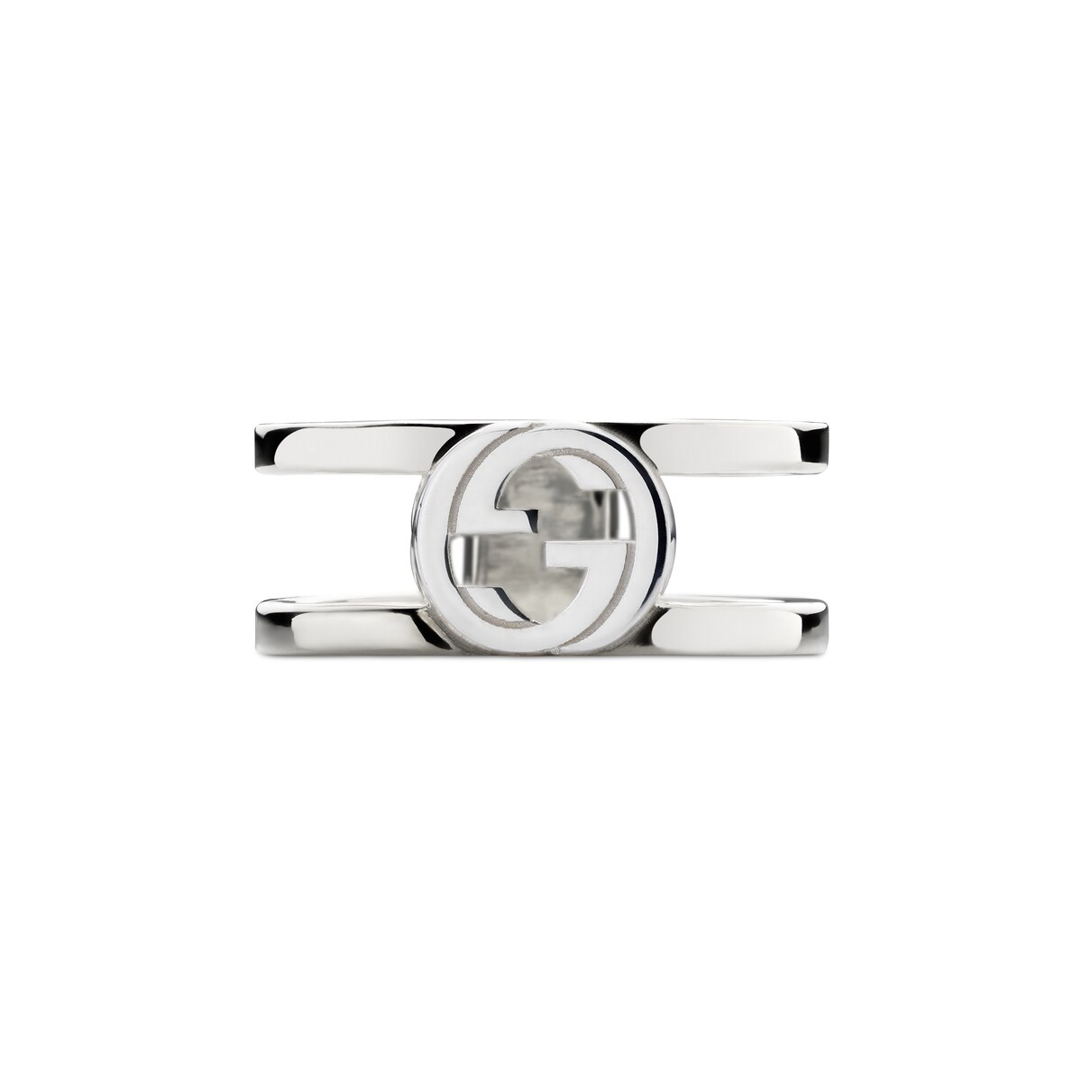 Gucci Interlocking Wide Ring