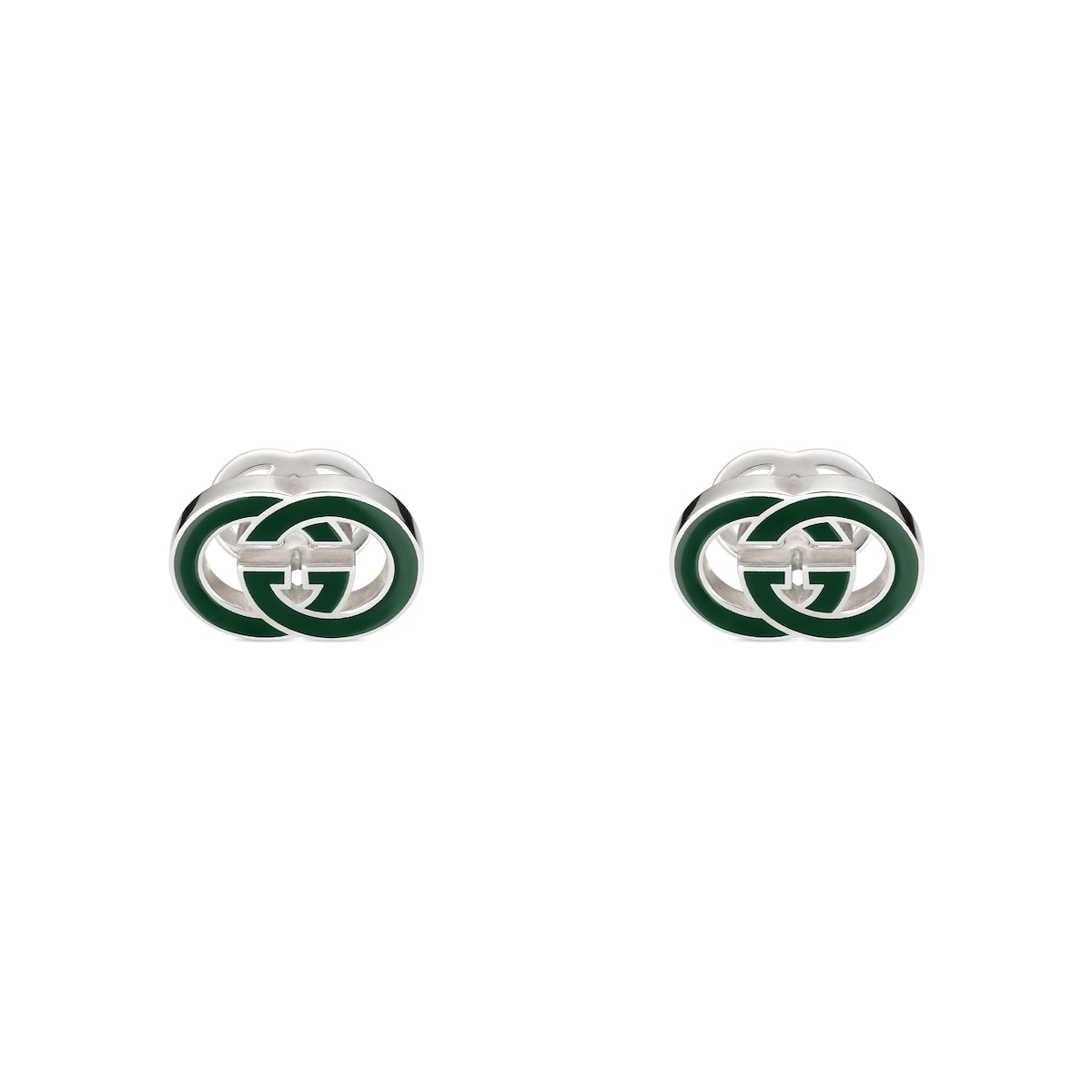 Interlocking Enamel Cufflinks Interlocking Enamel Cufflinks