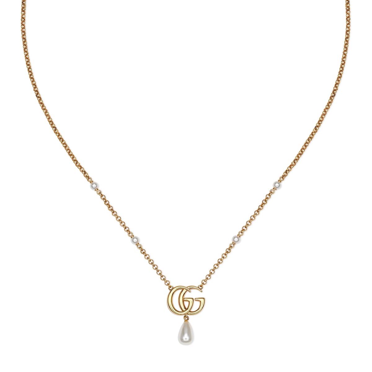 Gucci GG Marmont Pendant Necklace