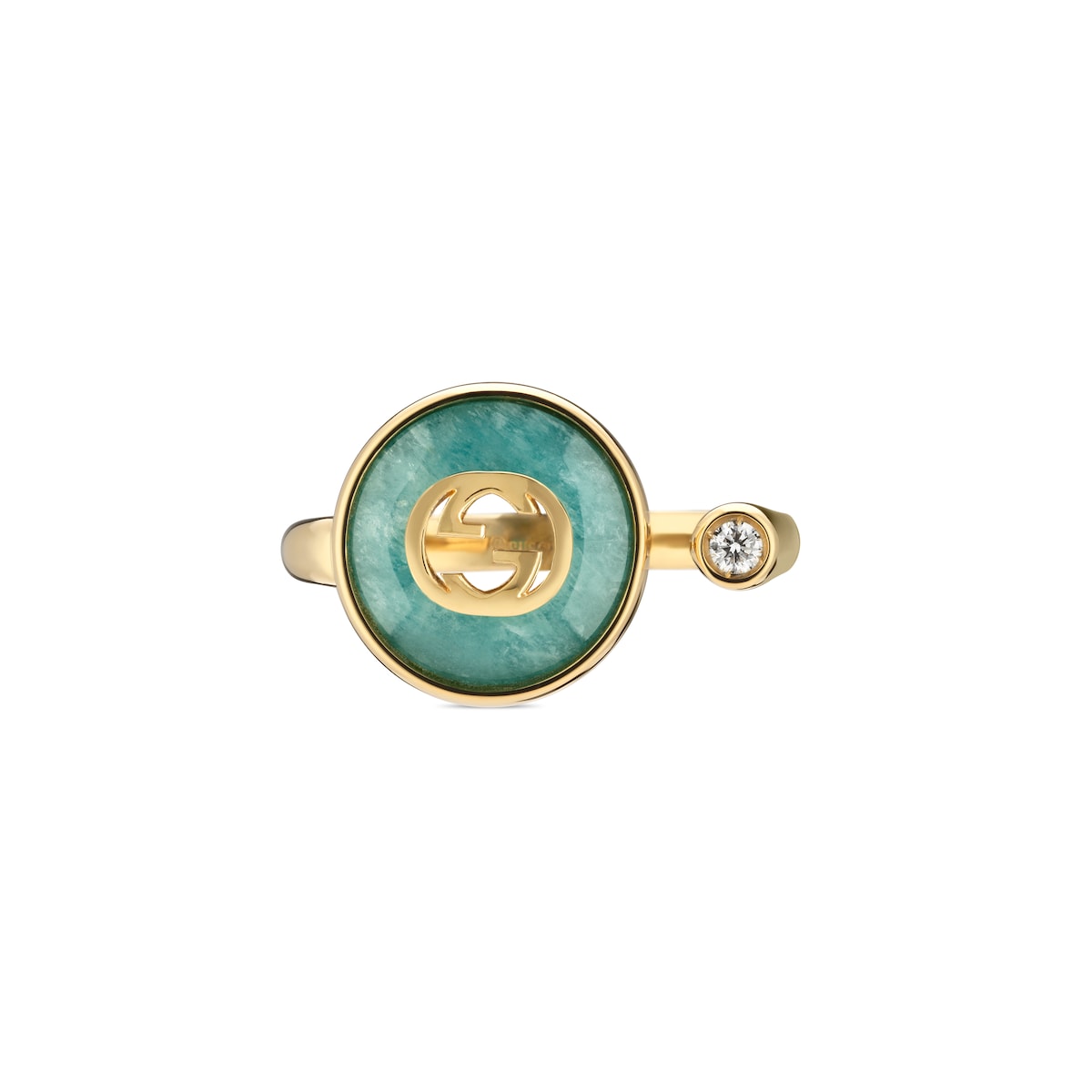 Gucci Interlocking 18k Ring