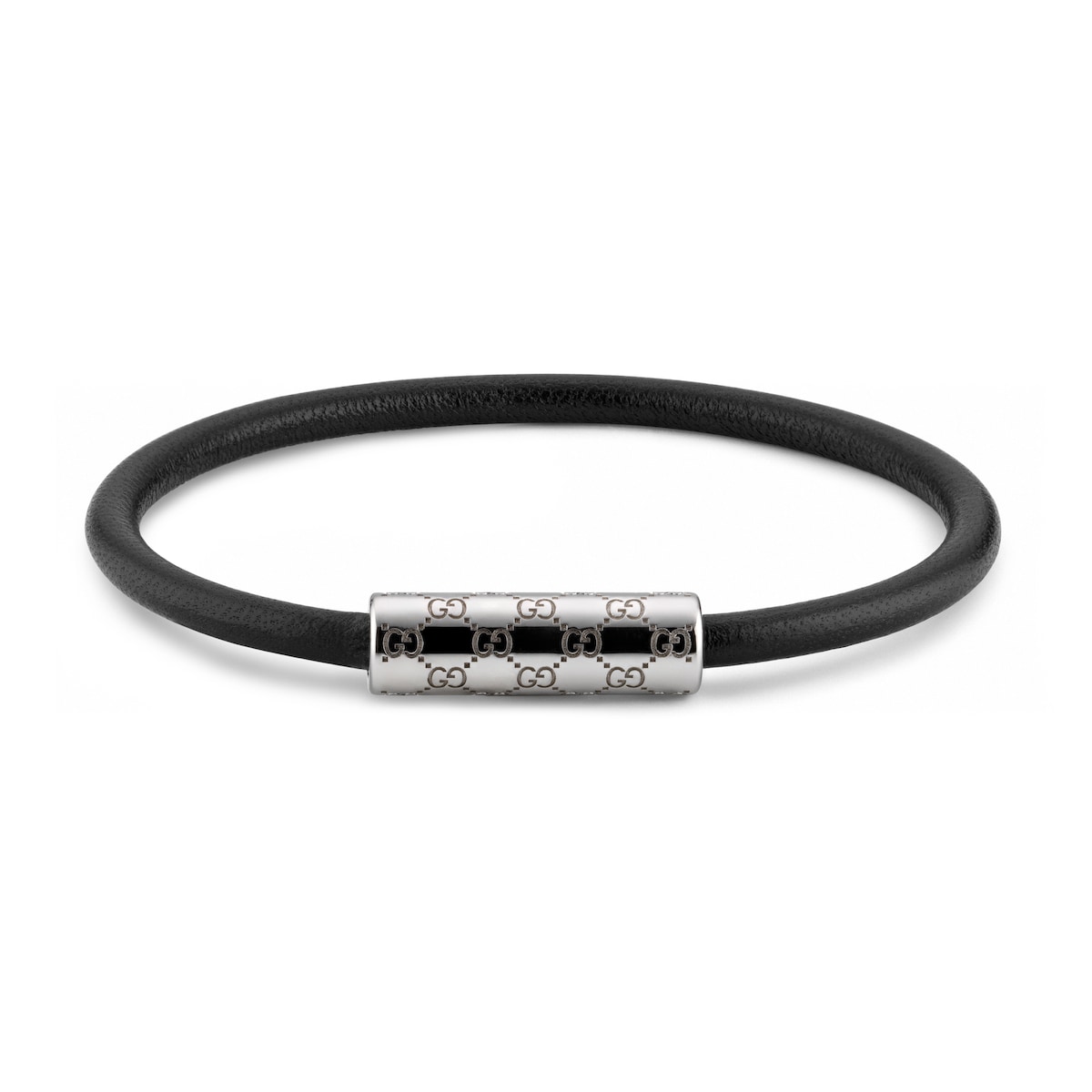 Gucci Bracelet With GG Detail Leather