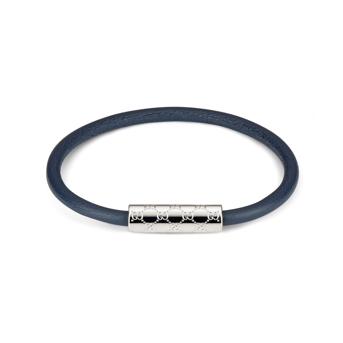 Bracelet With GG Detail Leather