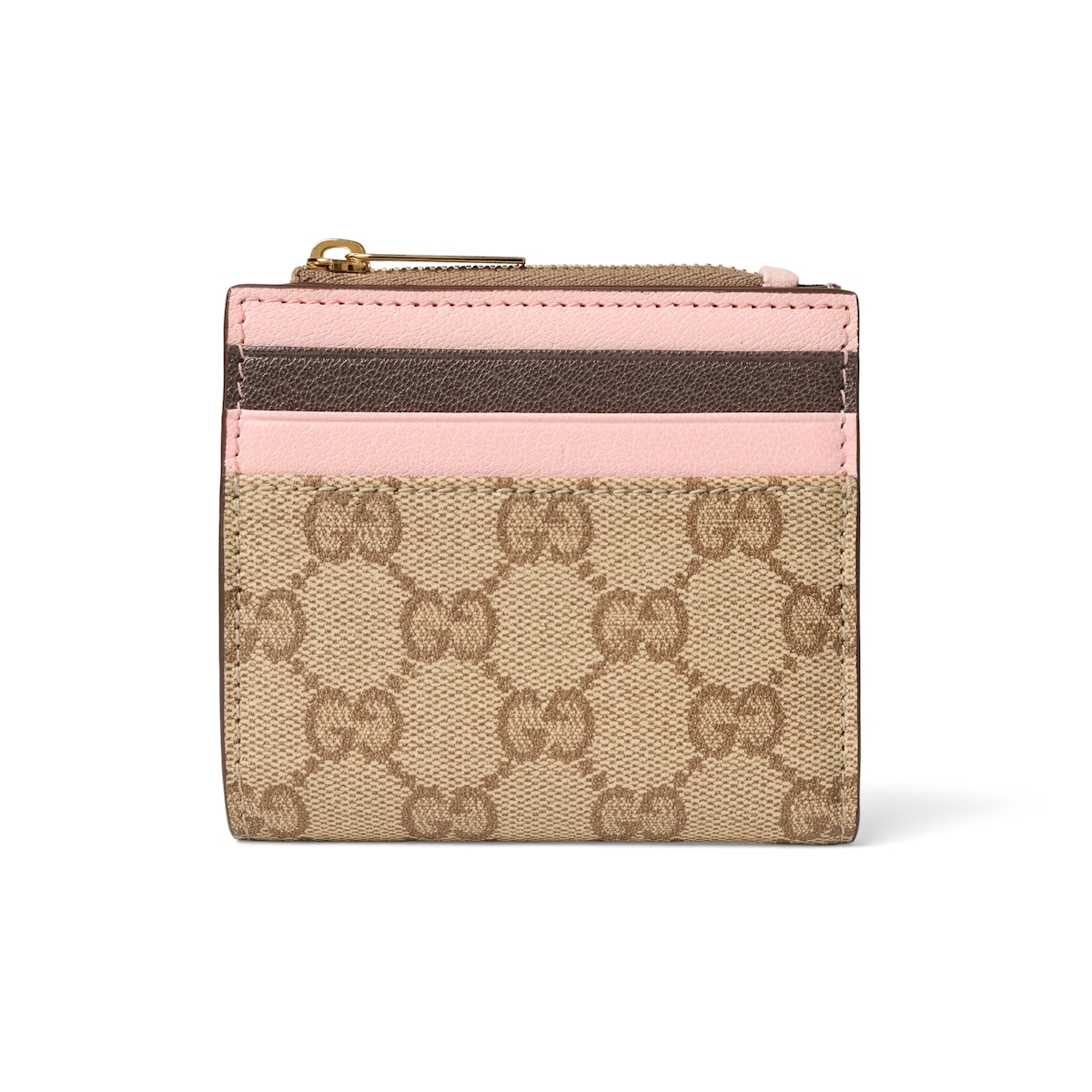 Zip Card Case With Multicolor Slots Zip Card Case With Multicolor Slots