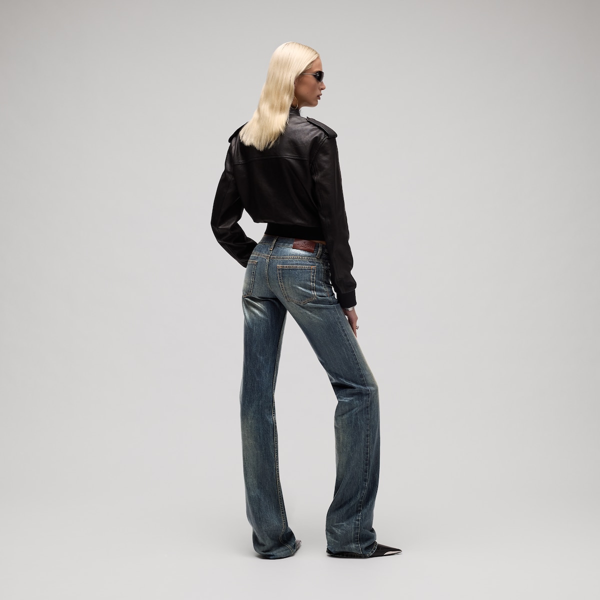 Gucci Cotton Denim Pants With Coating | Thumbnail 3 Gucci Cotton Denim Pants With Coating | Thumbnail 3