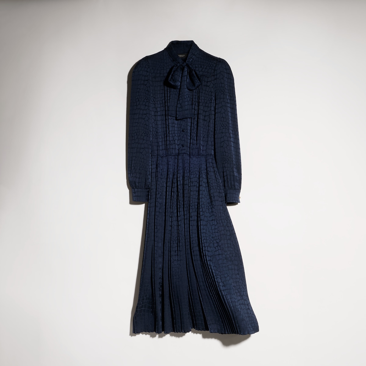 Gucci Animalier Silk Jacquard Chemisier Dress | Thumbnail 2 Gucci Animalier Silk Jacquard Chemisier Dress | Thumbnail 2