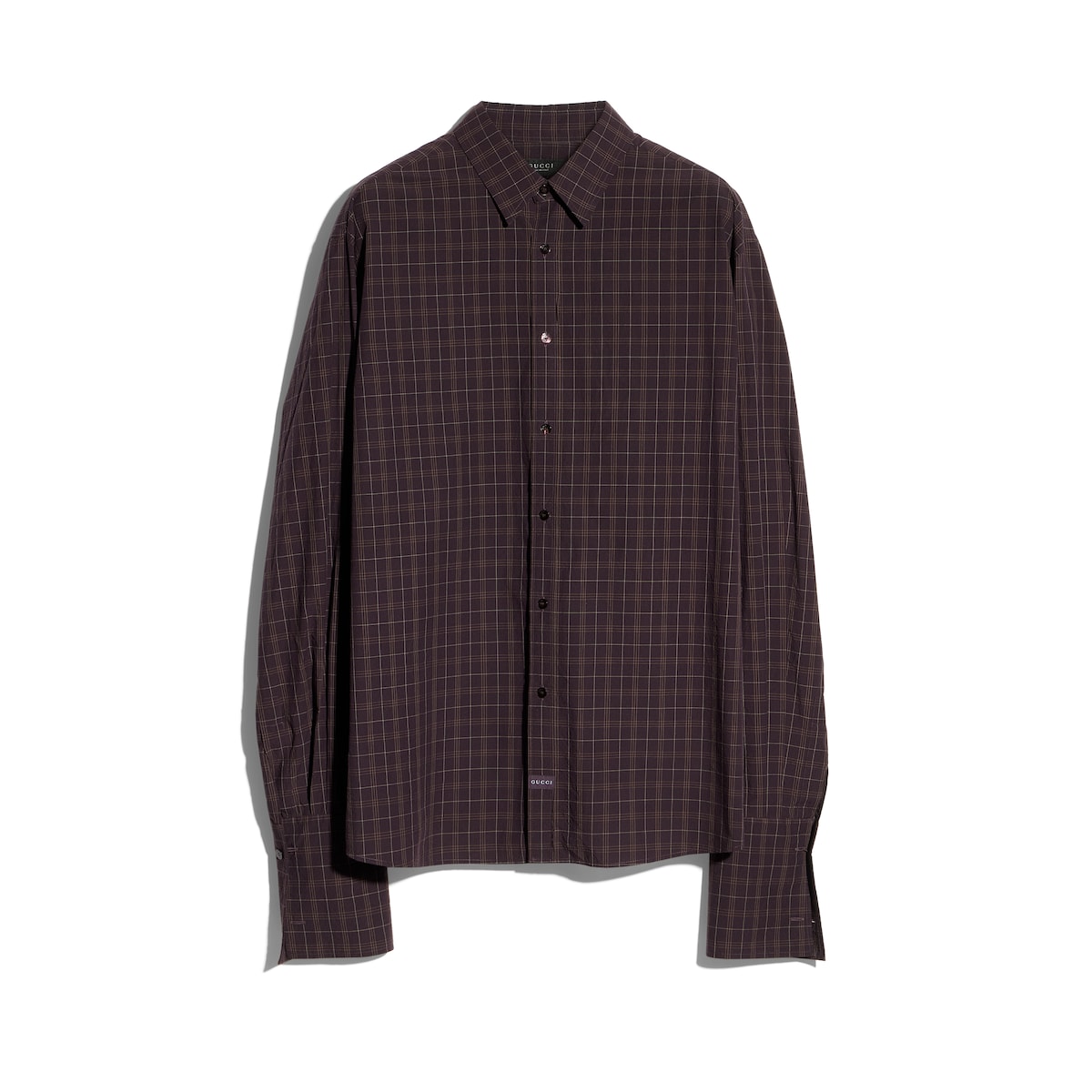 Checked Washed Cotton Shirt