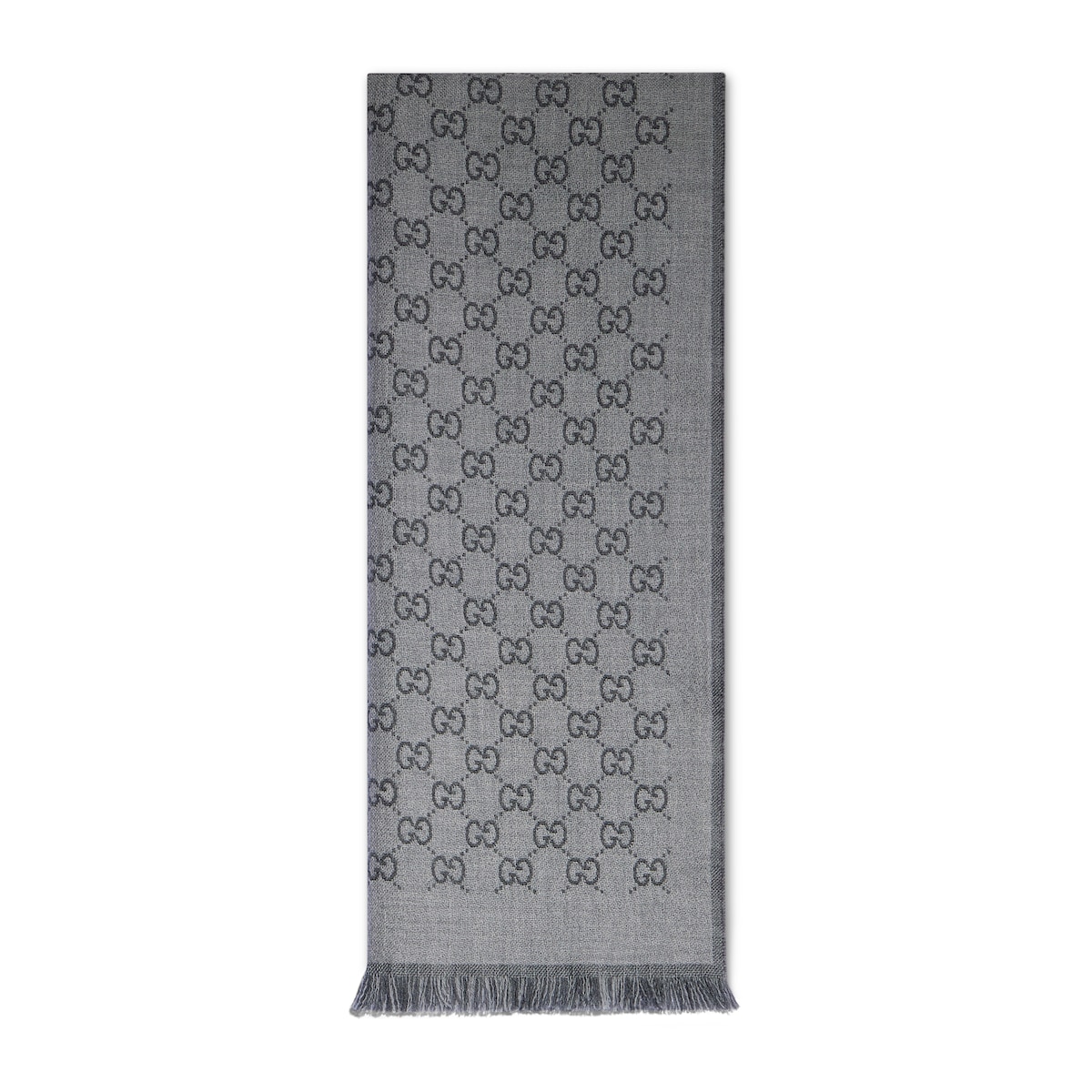 Reversible Wool Jacquard Scarf Reversible Wool Jacquard Scarf