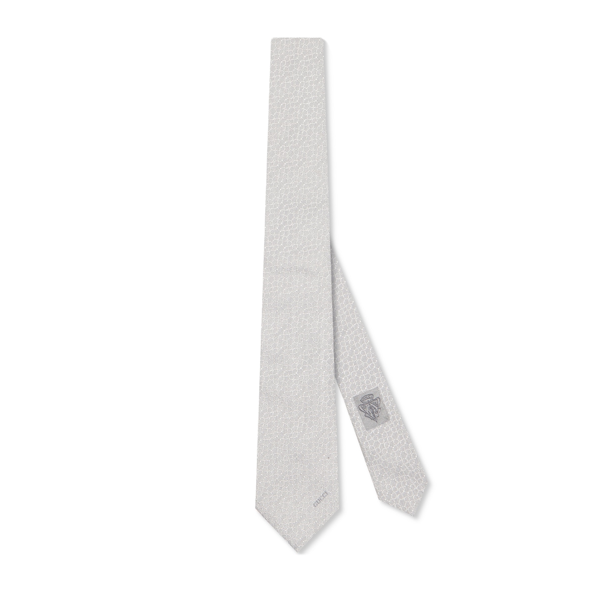 Gucci Horsebit Silk Jacquard Tie