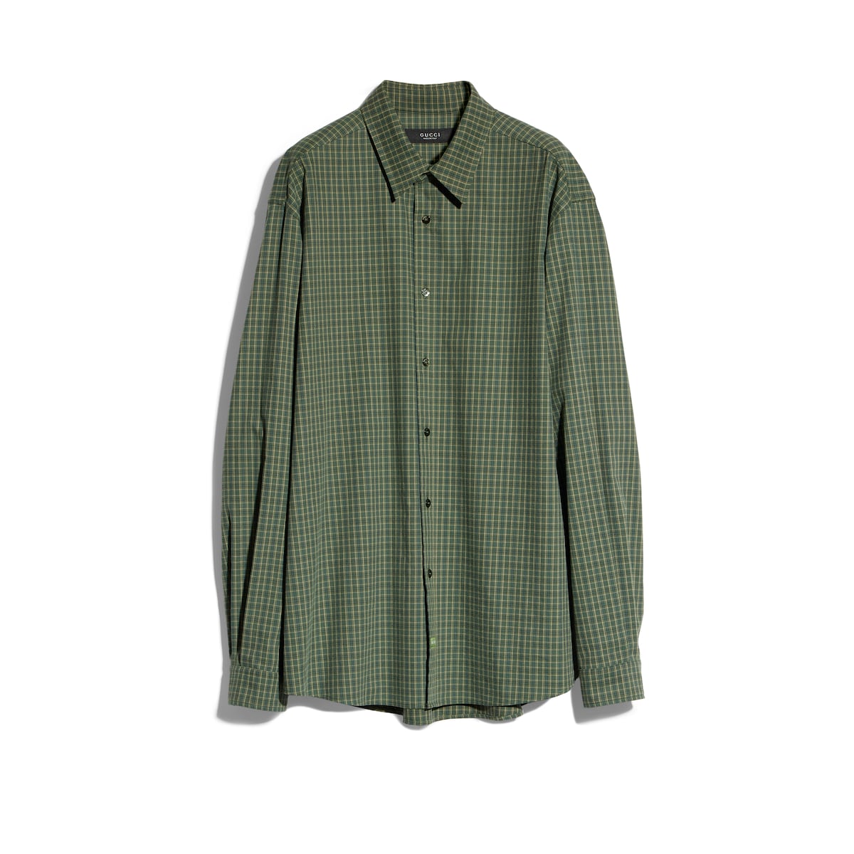 Gucci Checked Cotton Blend Shirt