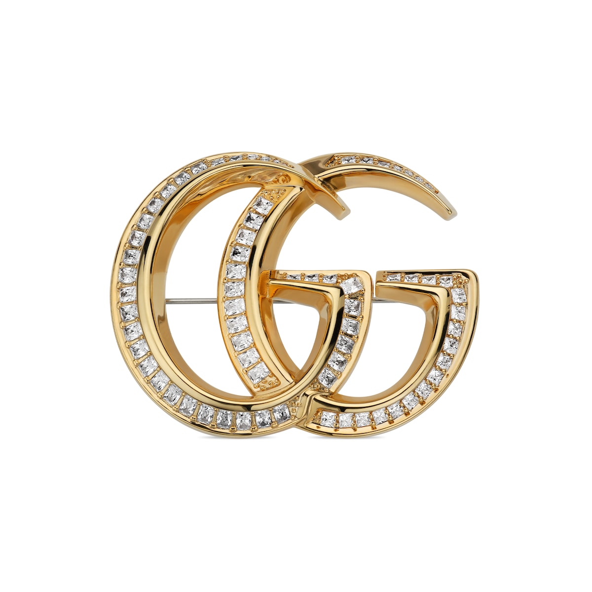 Gucci GG Marmont Crystal Brooch