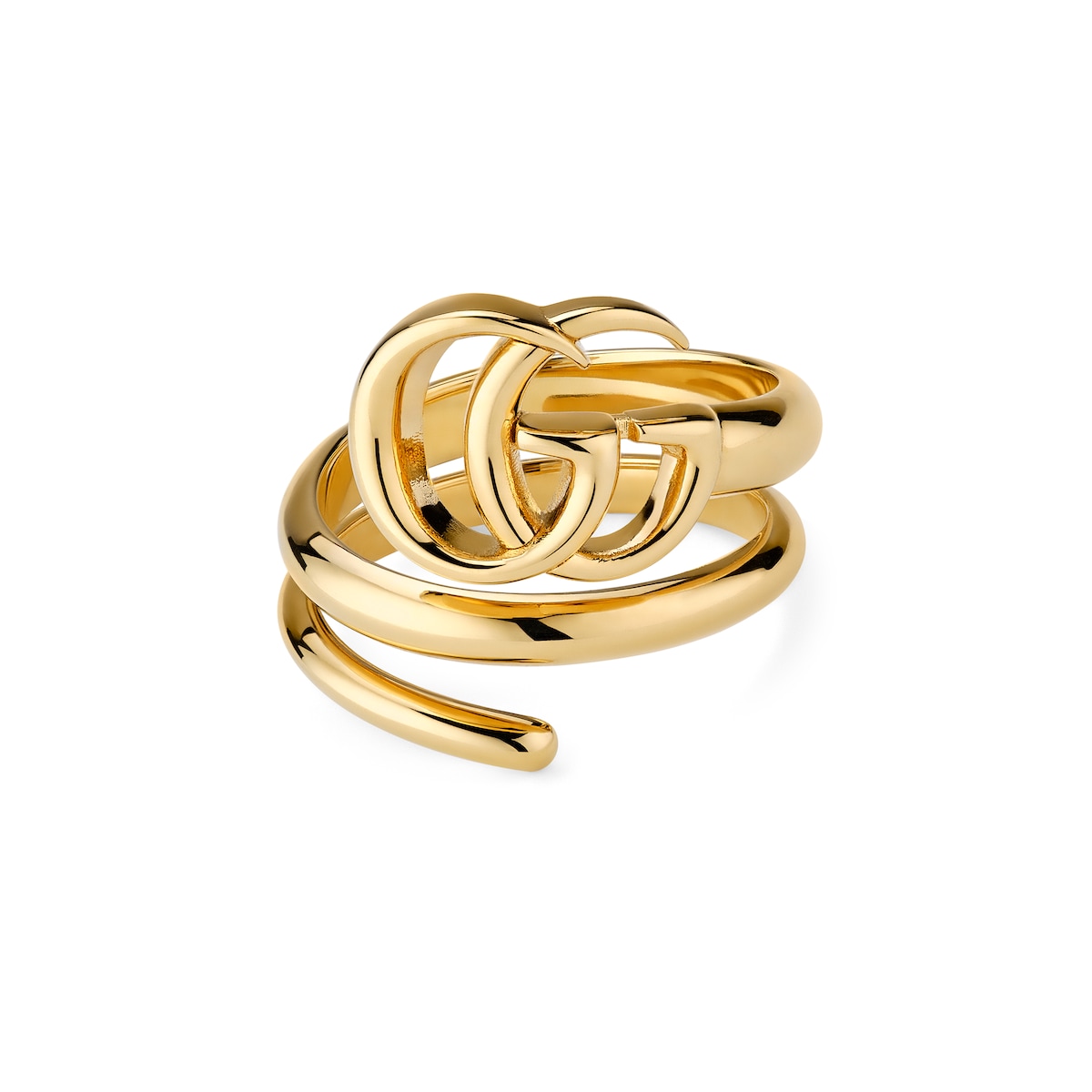 Gucci GG Marmont Double Row Ring