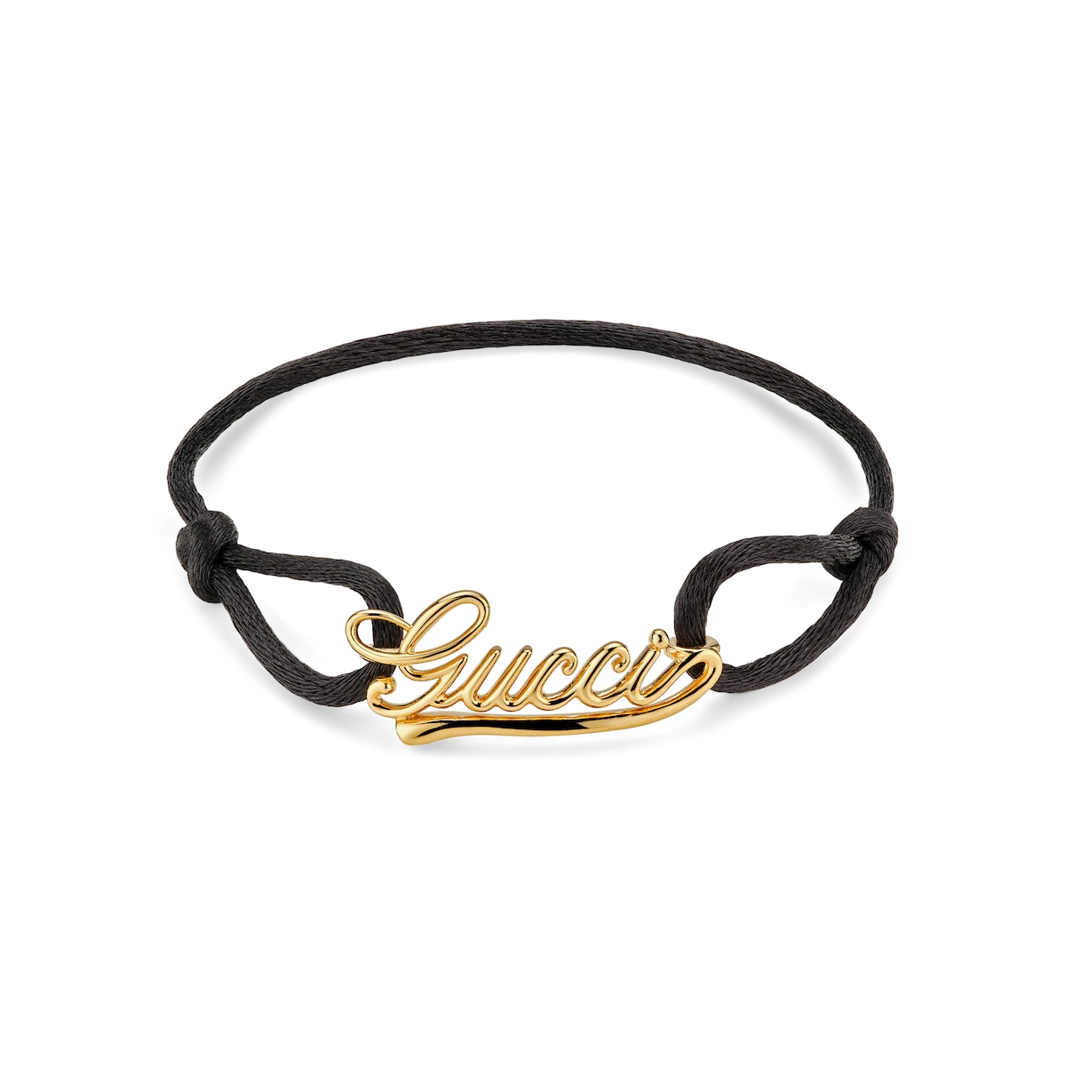 Gucci Script Cord Bracelet