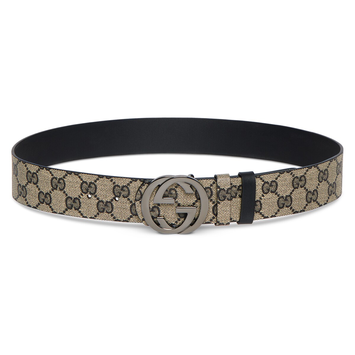 Gucci Reversible Belt With Interlocking G Buckle