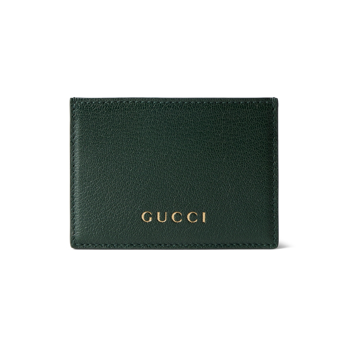 Gucci Card Case With Gucci Lettering