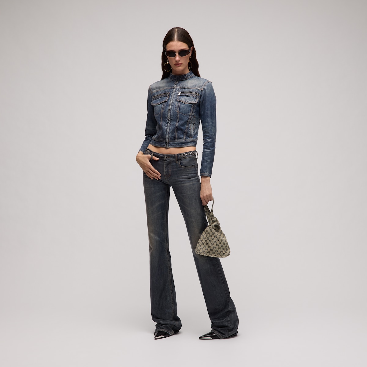 Gucci Soft Loop Small Top Handle Bag | Thumbnail 2