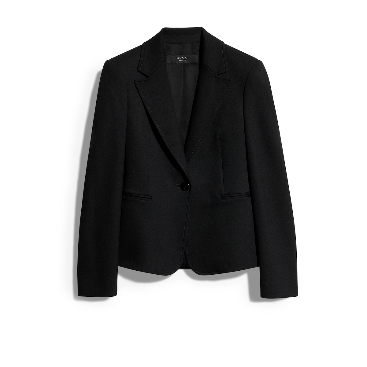 Gucci Wool Grain De Poudre Jacket