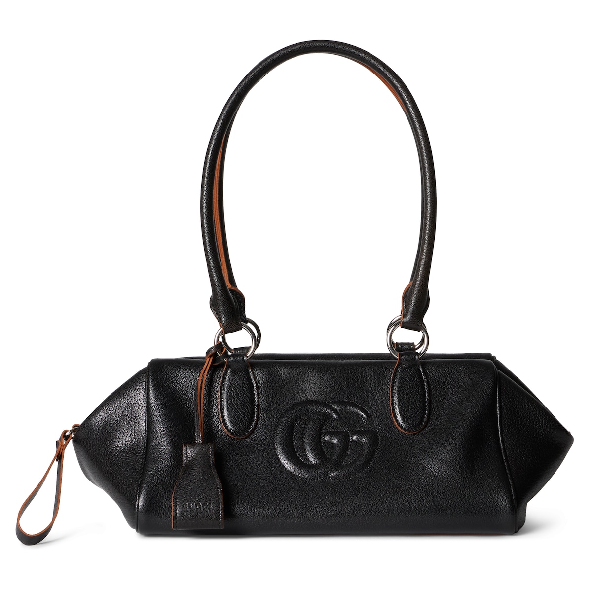 Medium Boston Bag With Double G Detail