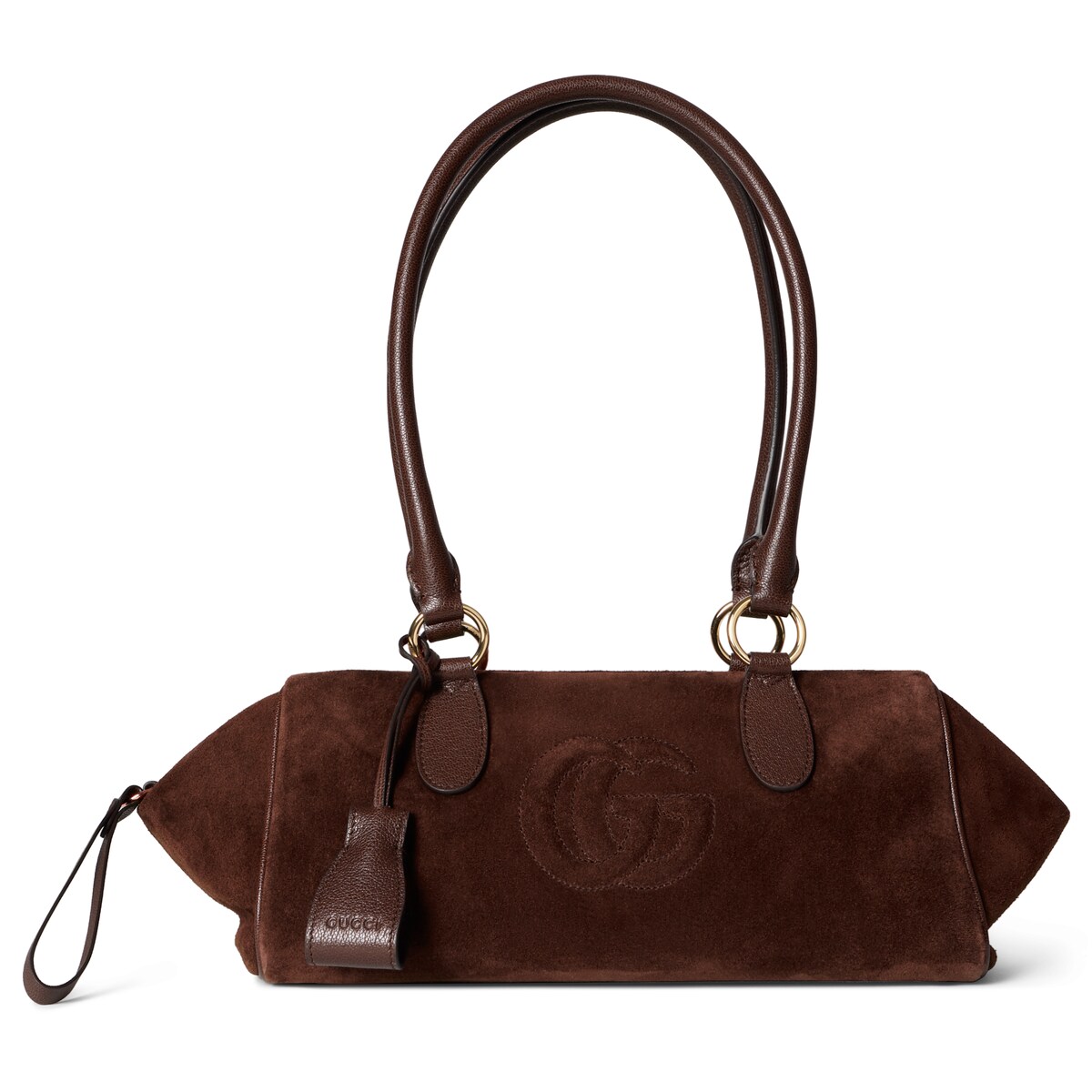 Medium Boston Bag With Double G Detail