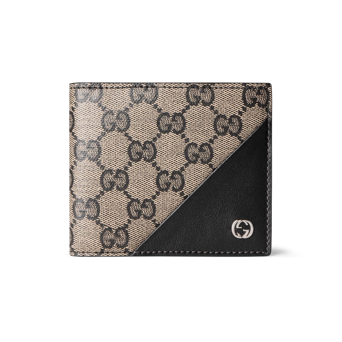 Bi-fold Wallet With Interlocking G