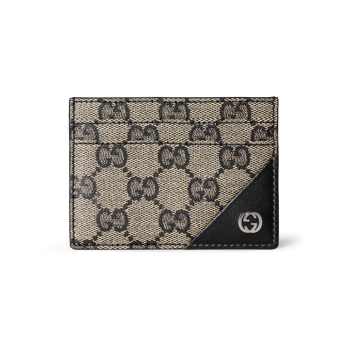 Gucci Card Case Wallet With Interlocking G