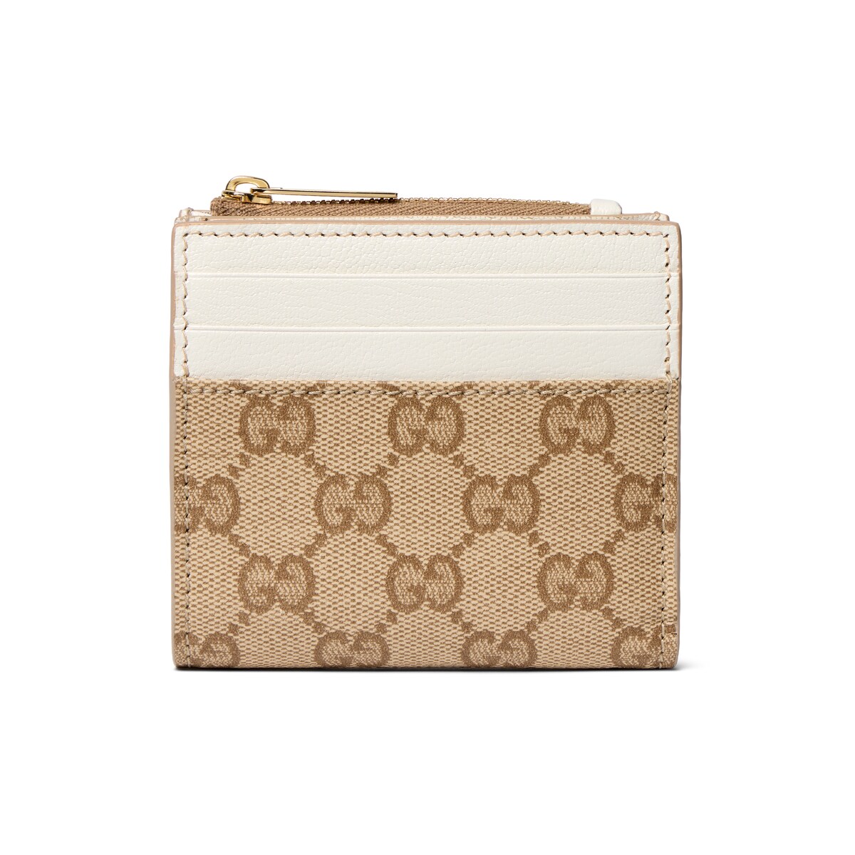 Zip Card Case With Color Slots