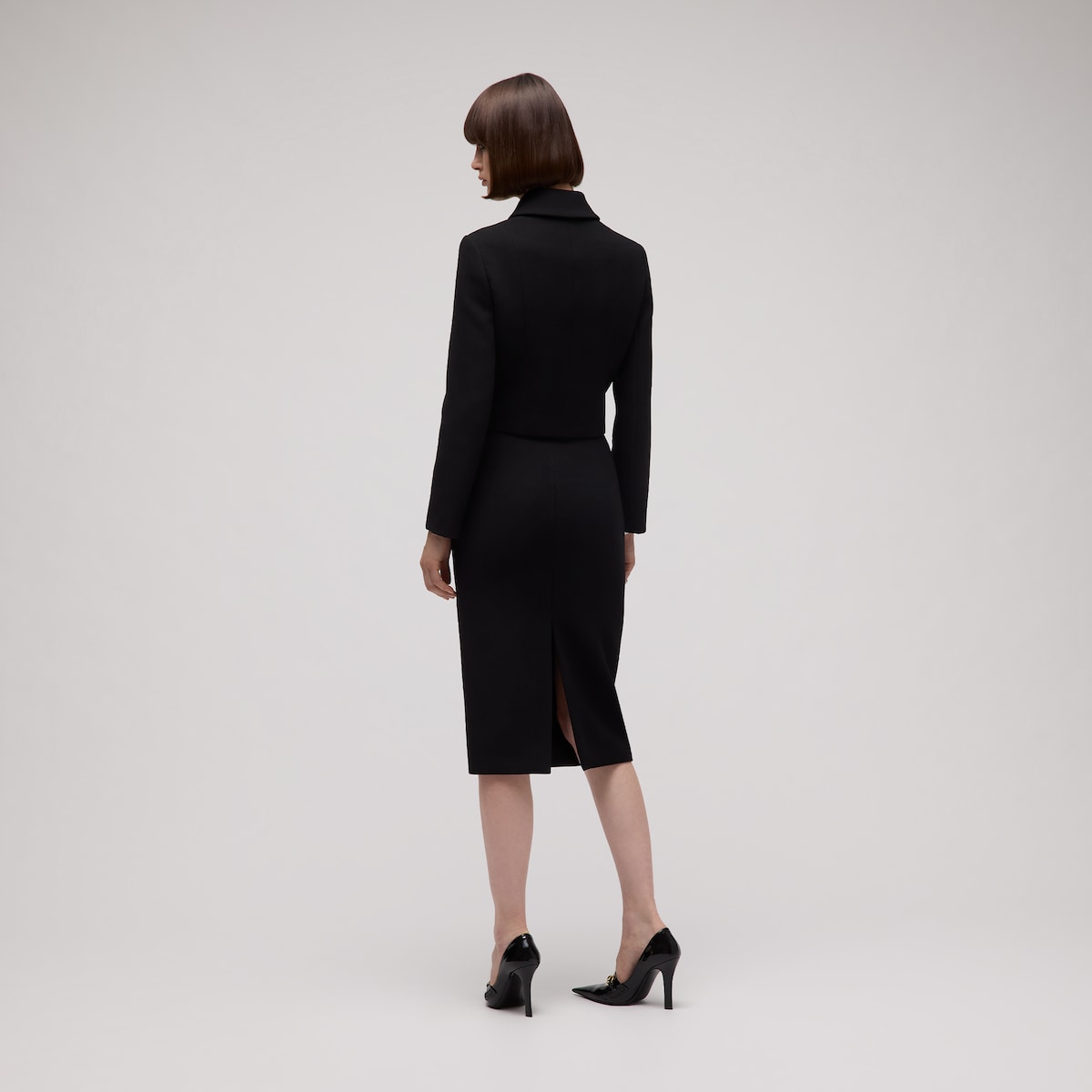 Gucci Wool Crêpe Skirt With Horsebit | Thumbnail 3 Gucci Wool Crêpe Skirt With Horsebit | Thumbnail 3