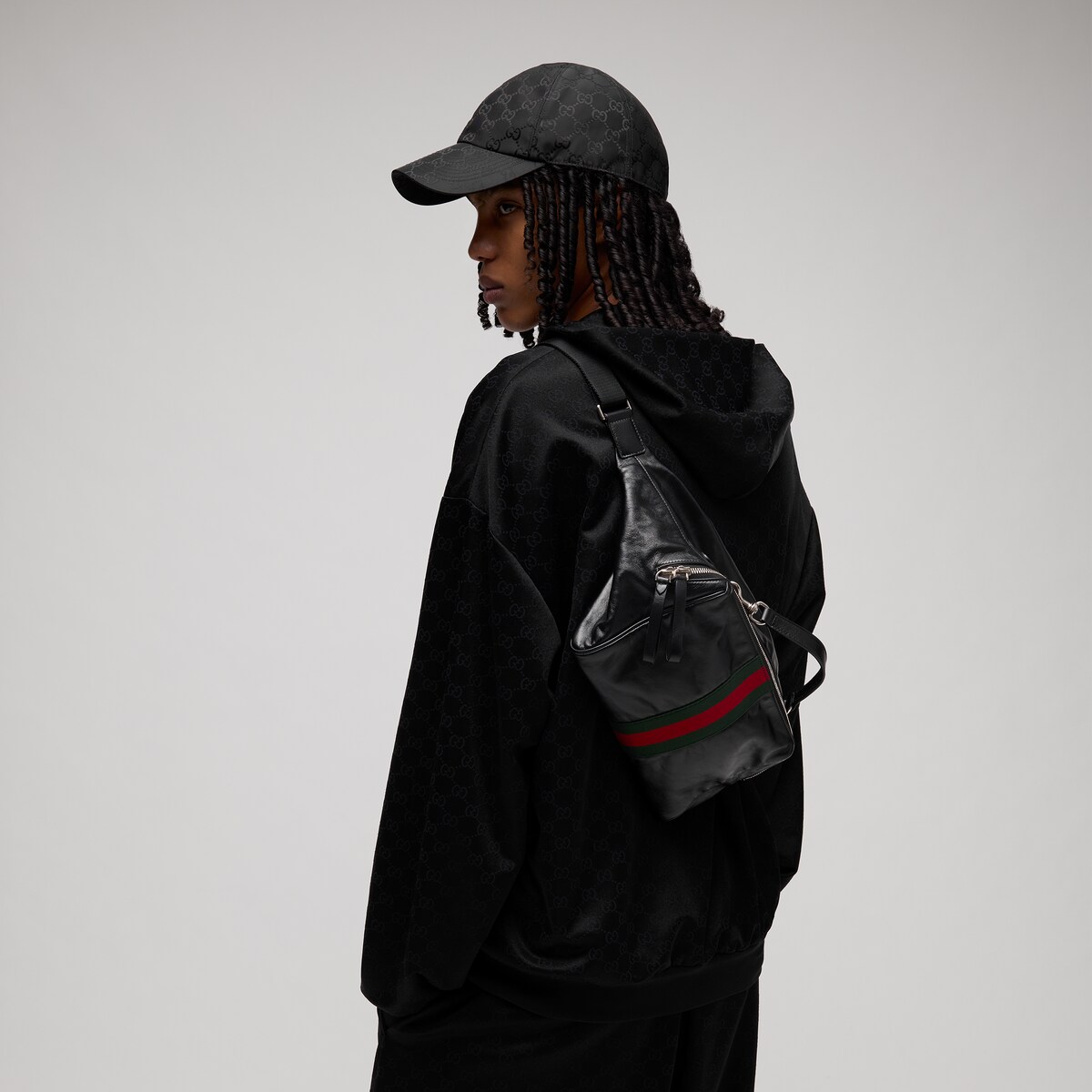 Gucci Small Crossbody Bag With Web | Thumbnail 2 Gucci Small Crossbody Bag With Web | Thumbnail 2