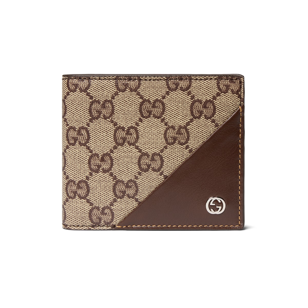 Bi-fold Wallet With Interlocking G