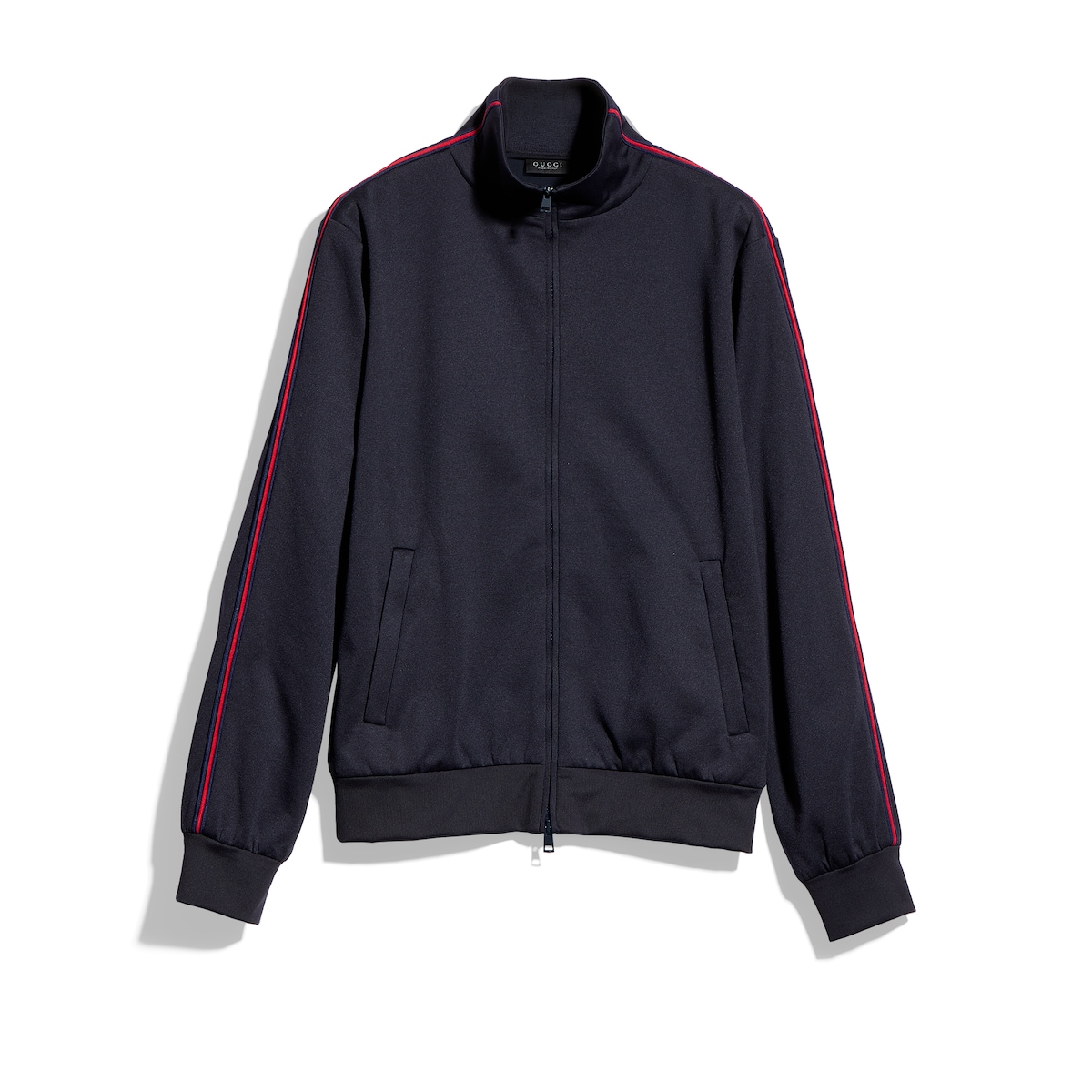 Shiny Technical Jersey Zip Jacket