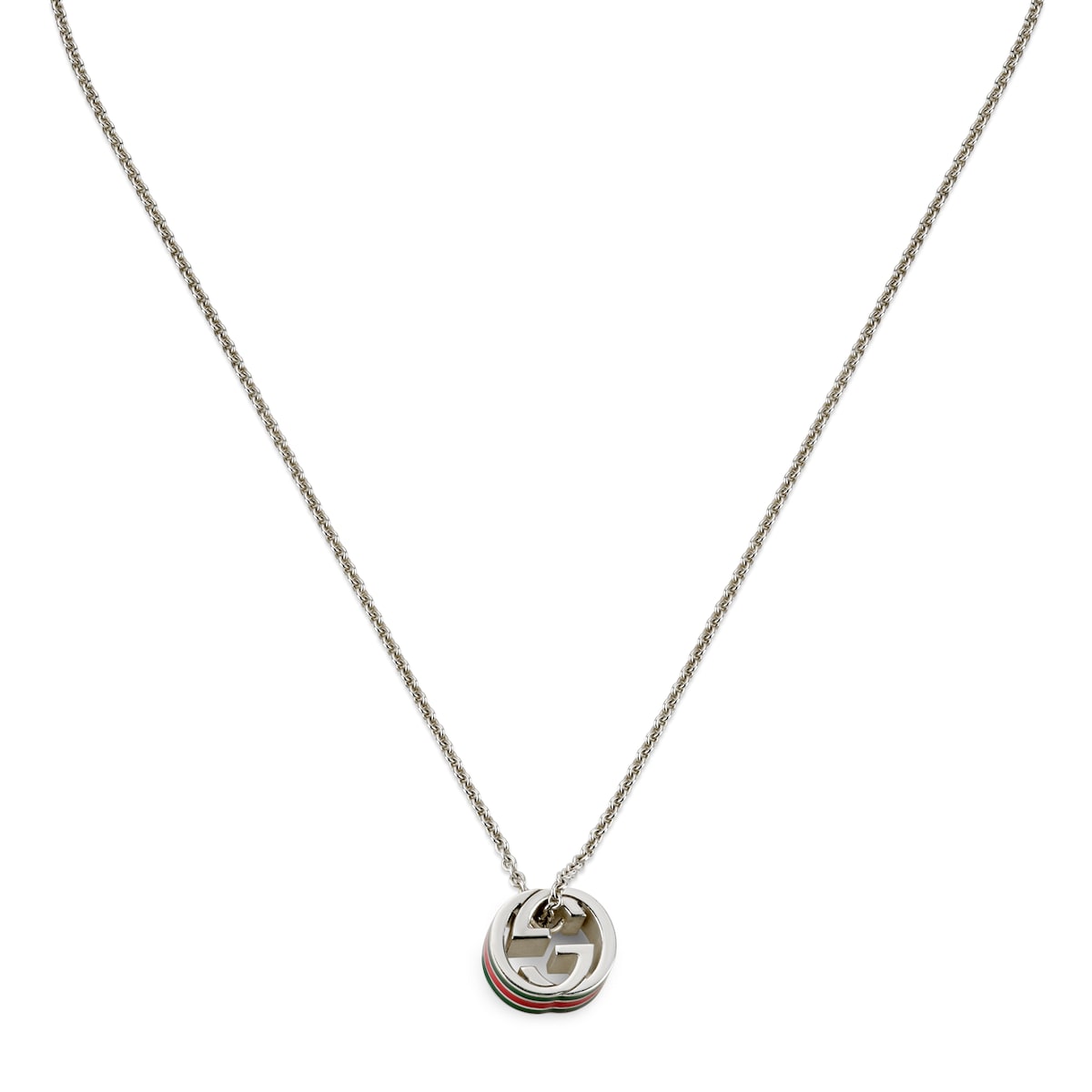 Gucci Pendant Chain Necklace With Interlocking G